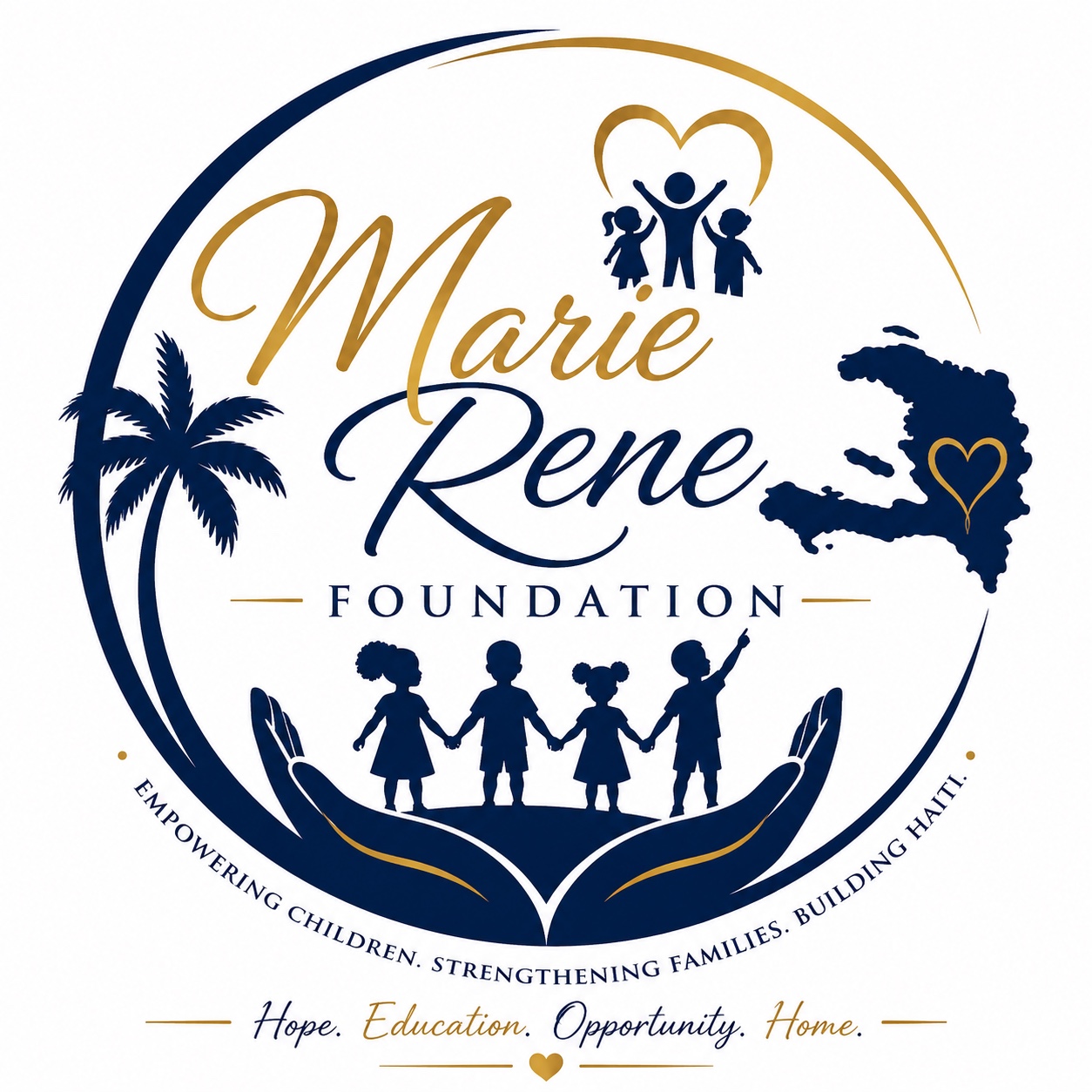 Marie Rene Foundation emblem